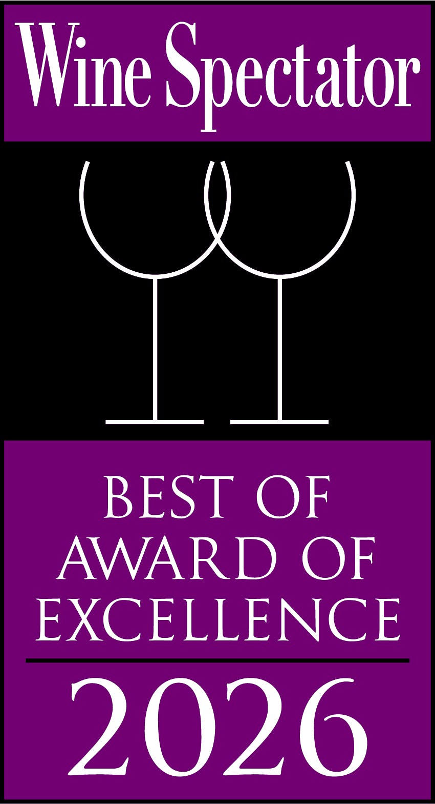 Wine Spectator Award of Excellence 2023